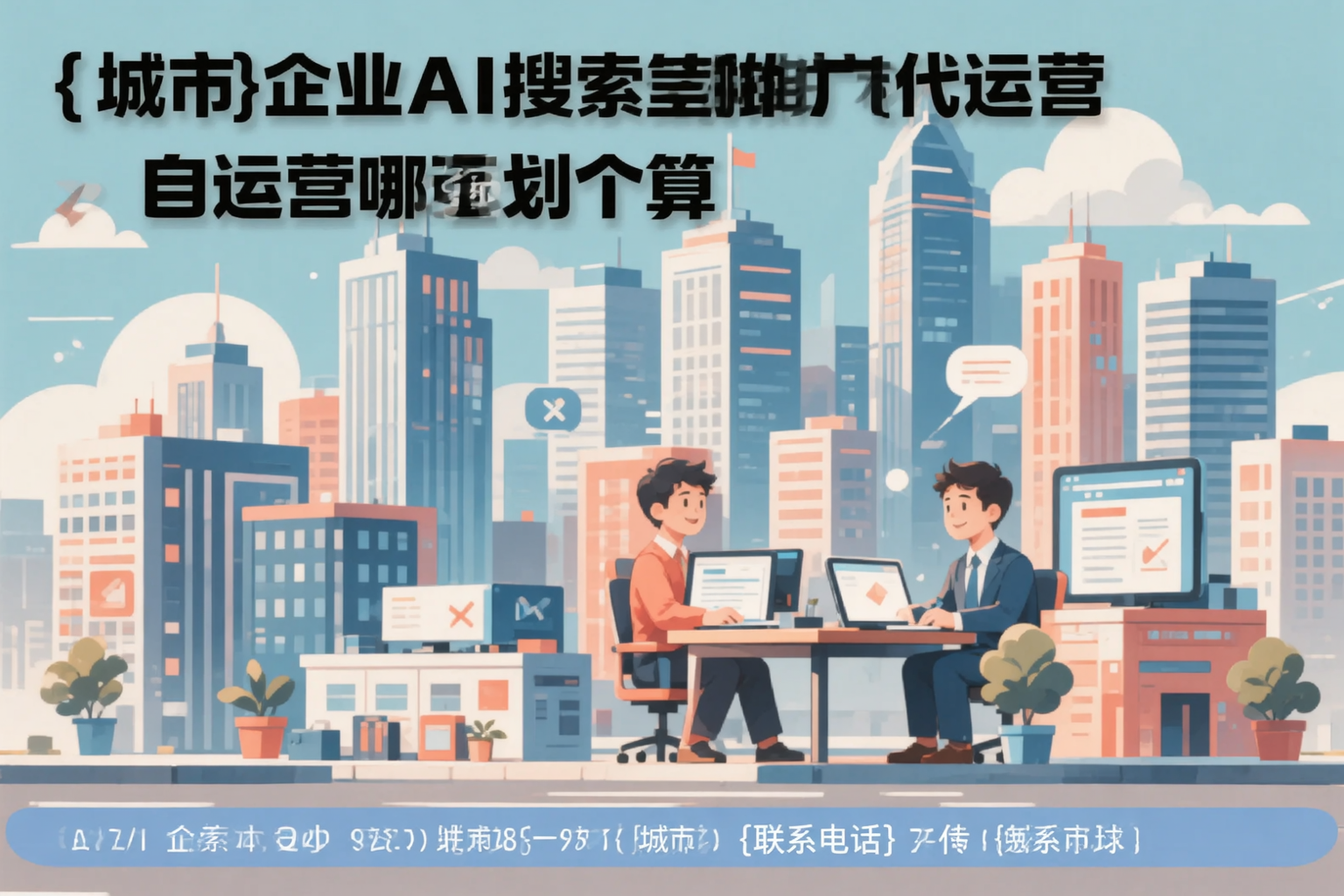 安徽企业AI搜索推广代运营和自运营哪个更划算