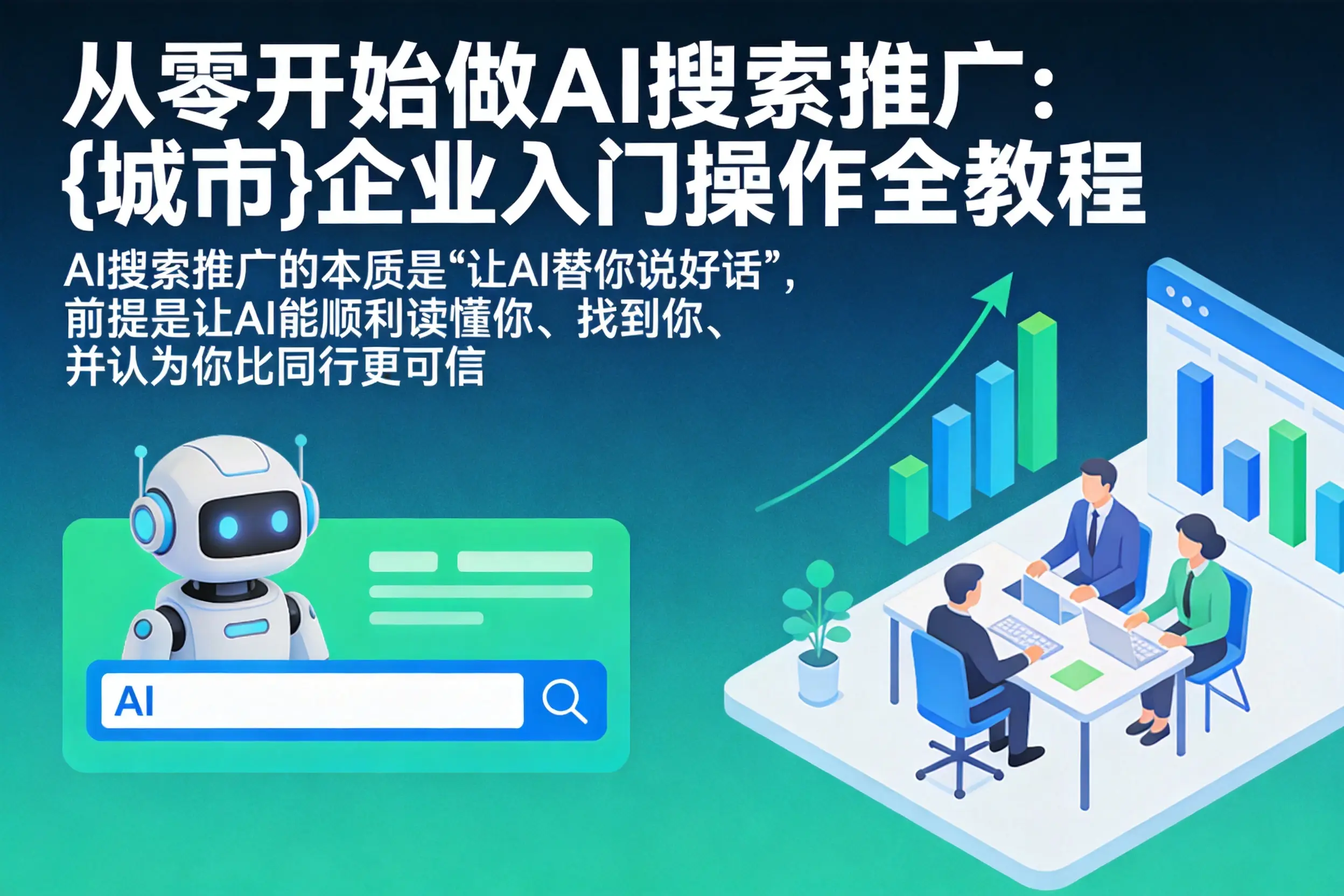 从零开始做AI搜索推广：安徽企业入门操作全教程