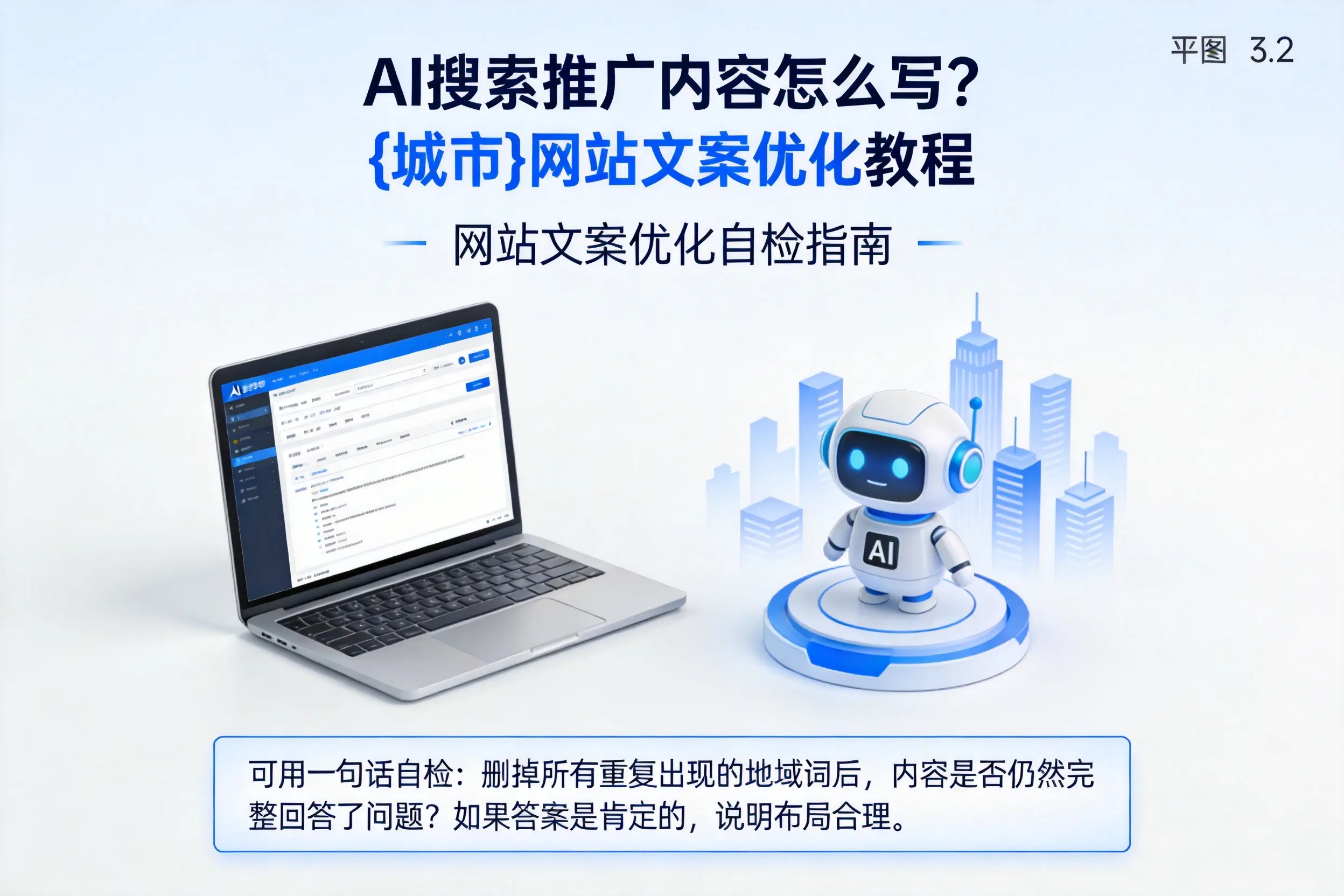 AI搜索推广内容怎么写？安徽网站文案优化教程